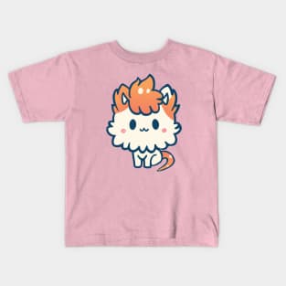 Cute persian cat kawaii Kids T-Shirt